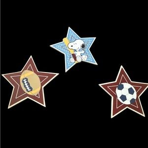 Snoopy Star Sports Wall Decor Set
